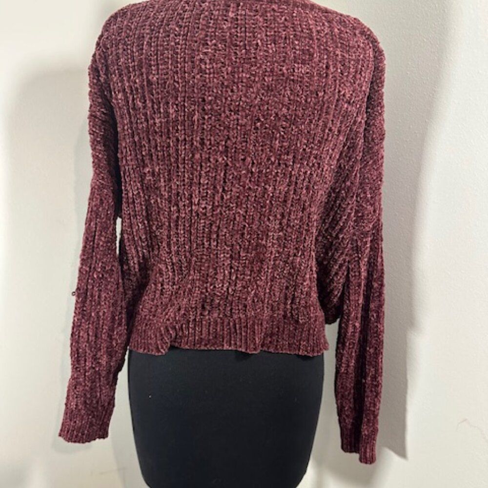 Maroon Wild Fable Sweater 8320 - Picture 3 of 8